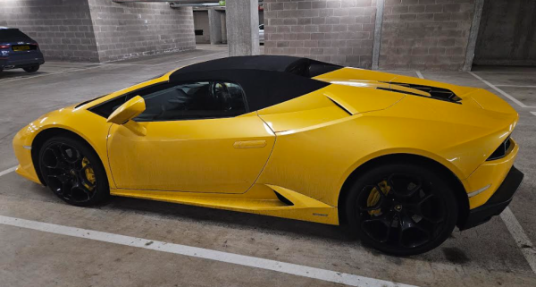 Yellow car